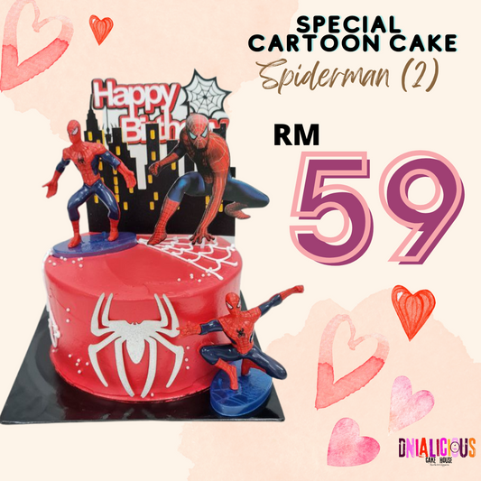 Special Cartoon Cake - Spiderman (2)