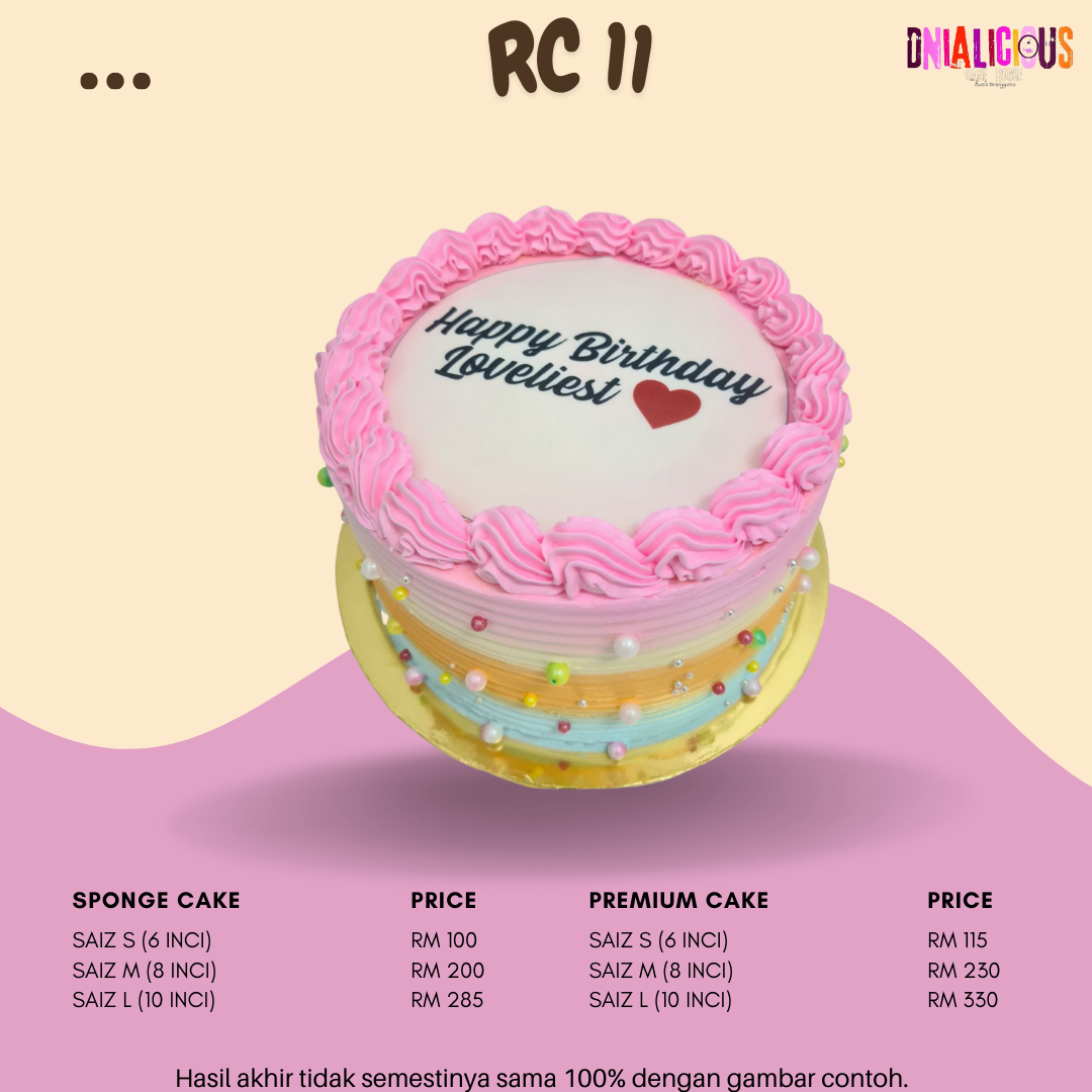 Round Cake - RC 11