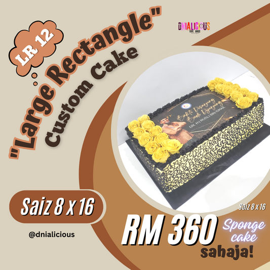 Rectangle Cake - LR 12