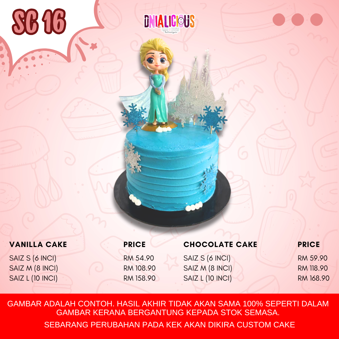 Special Cartoon Cake - SC 16