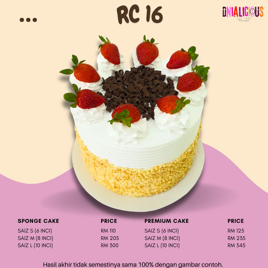 Round Cake - RC 16