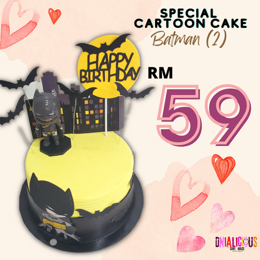 Special Cartoon Cake - Batman (2)