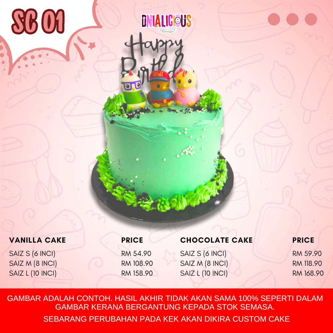 Special Cartoon Cake - SC 01