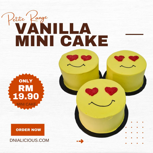 Sponge Vanilla Cake - Mini