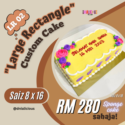 Rectangle Cake - LR 02