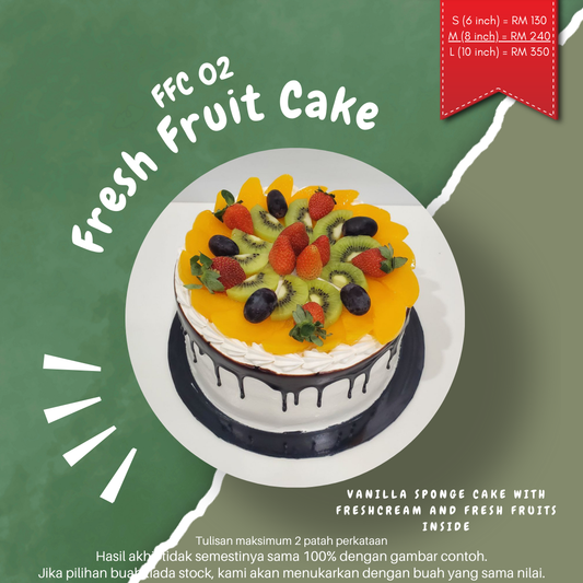 Fresh Fruit Cake - FFC 02