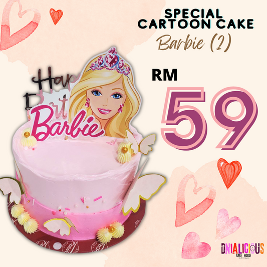 Special Cartoon Cake - Barbie (2)