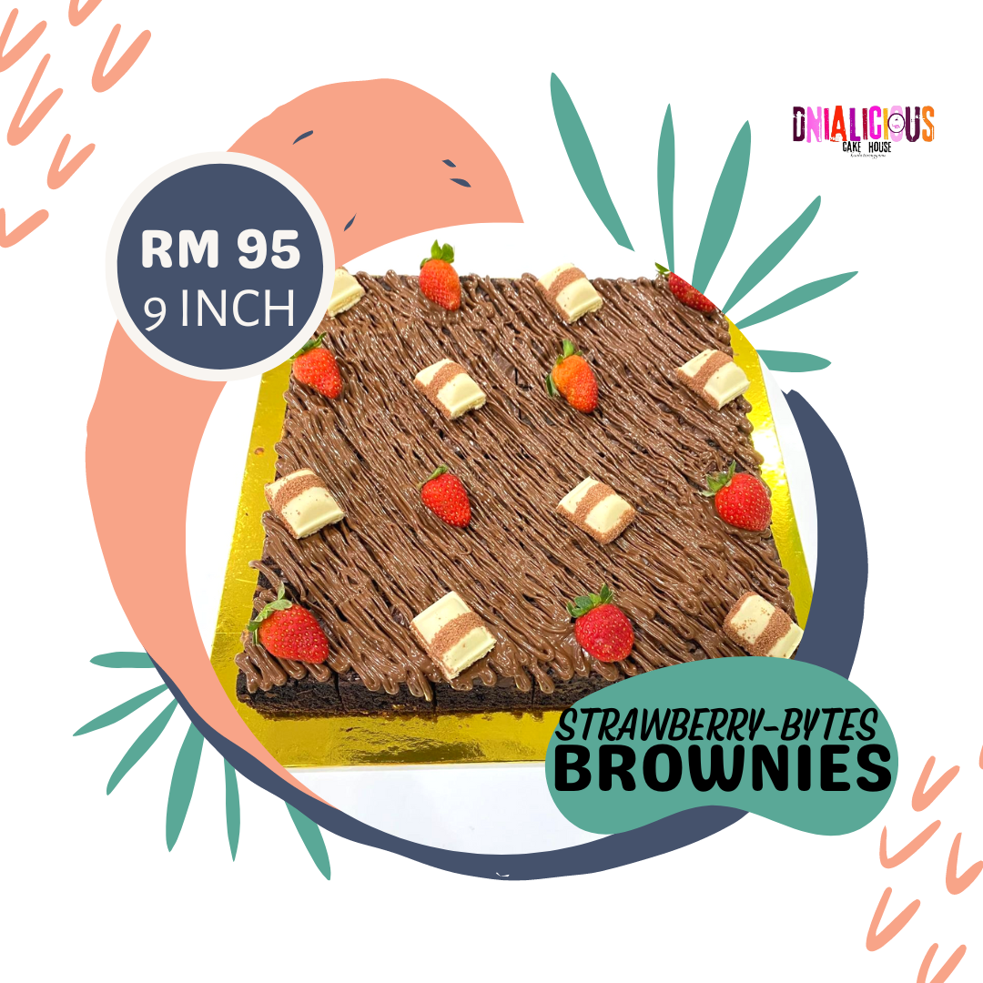 Strawberry - Bytes Brownies