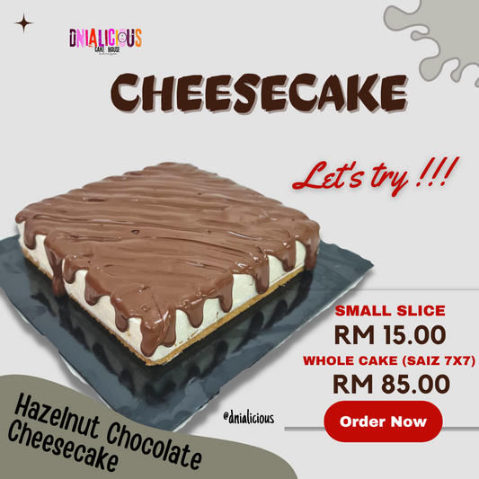 Cheesecake - Hazelnut Chocolate