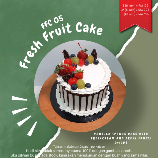 Fresh Fruit Cake - FFC 05