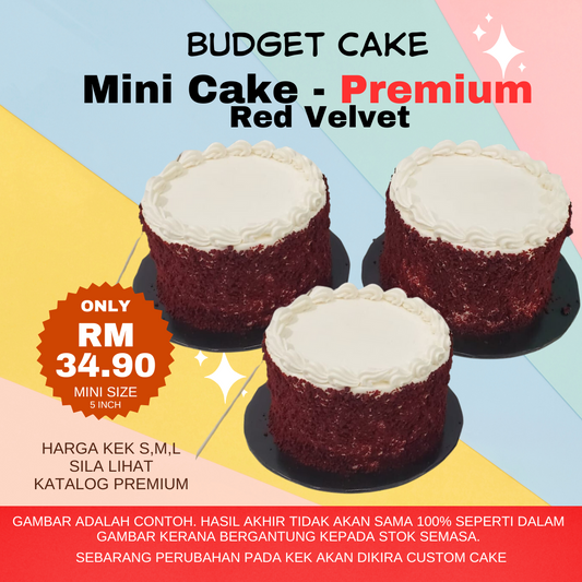 Mini Cake - Premium Red Velvet