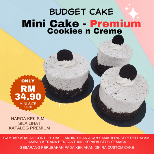 Mini Cake - Premium Cookies n Cream