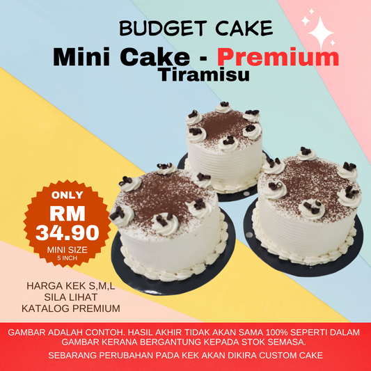 Mini Cake - Premium Tiramisu