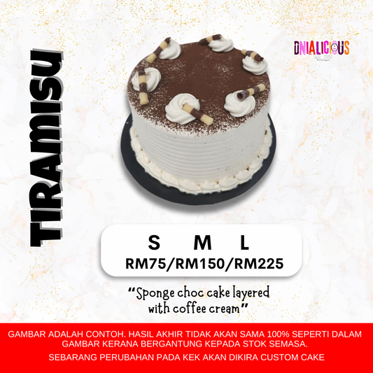 Premium Cake - Tiramisu