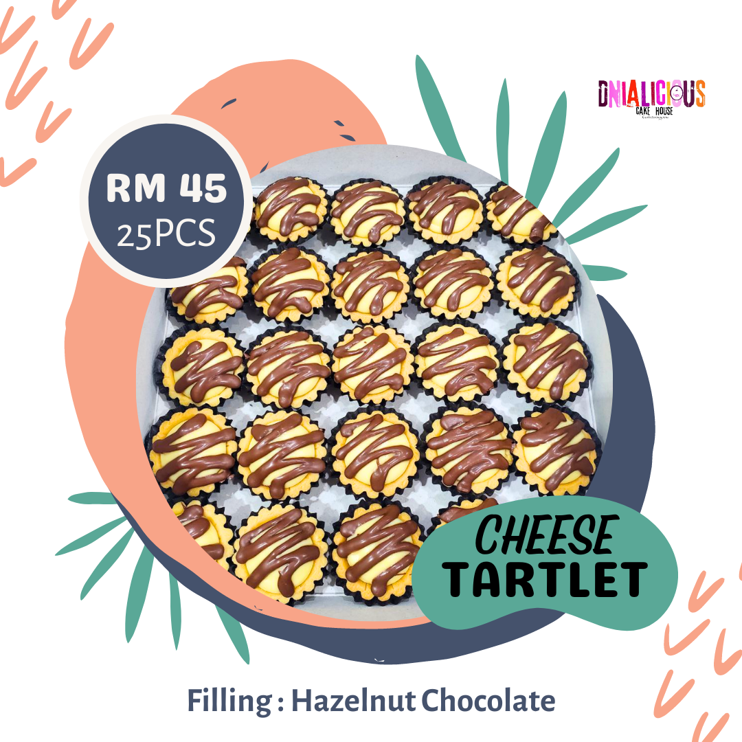 Cheese Tart (Hazelnut Choc Filling)