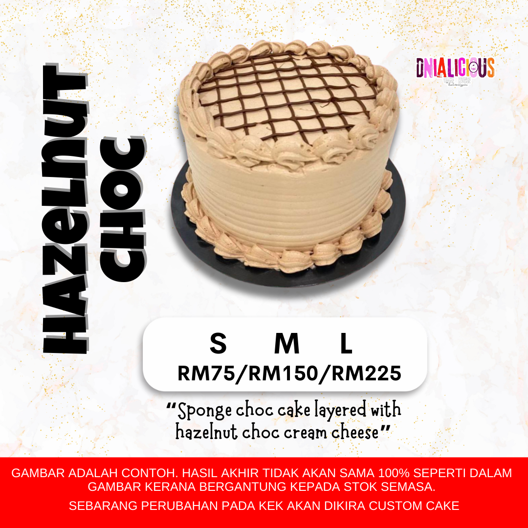 Premium Cake - Hazelnut Choc