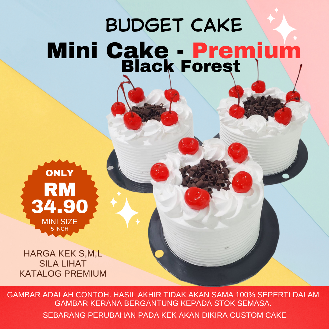 Mini Cake - Premium Black Forest