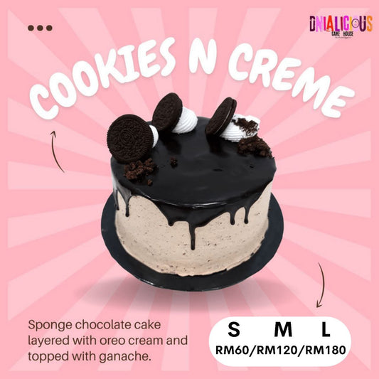 Cookies n Cream Premium Cake